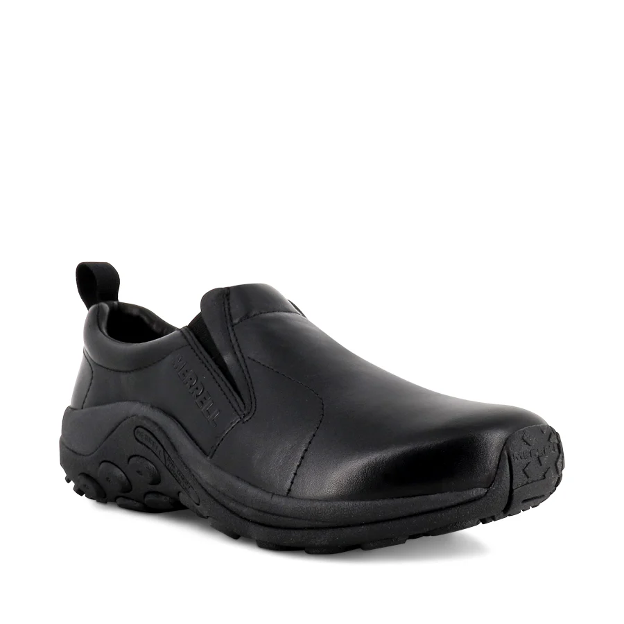 JUNGLE MOC LEATHER 2 - BLACK LEATHER - Image 3