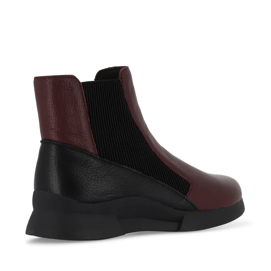 JUNIOR - BORDO BLACK LEATHER - Image 4