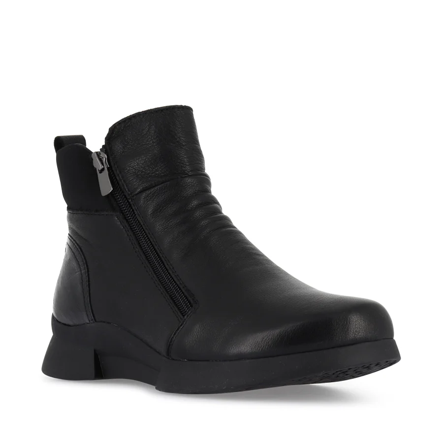 JUSTICE - BLACK LEATHER BLACK COMBINATION - Image 3
