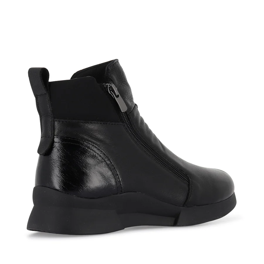 JUSTICE - BLACK LEATHER BLACK COMBINATION - Image 4