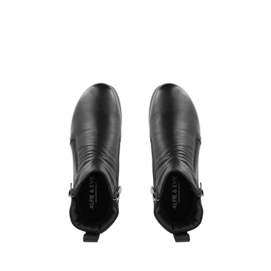 JUSTICE - BLACK LEATHER BLACK COMBINATION - Image 5
