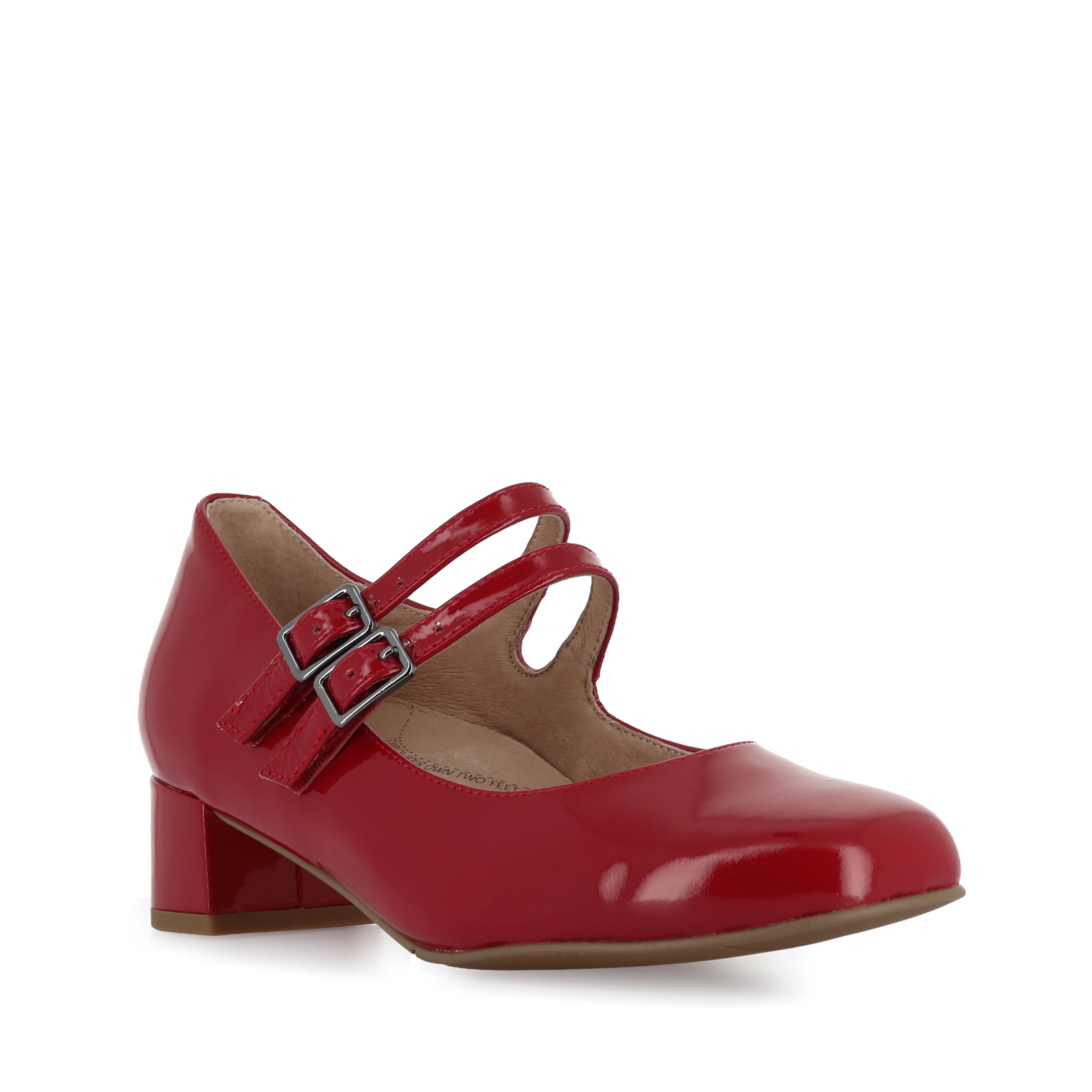 KAROLY W - DARK RED PATENT LEATHER - Image 3