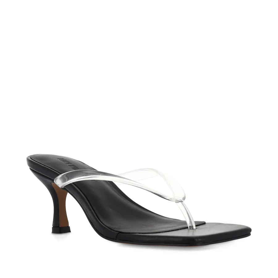 KEELEY SANDAL - BLACK LEATHER - Image 3