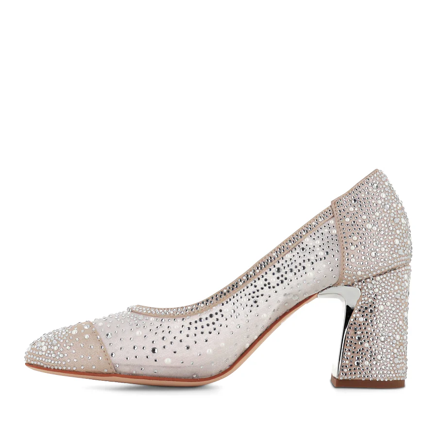KENEDI - NUDE OFF WHITE SHIMMER MULTI - Image 2