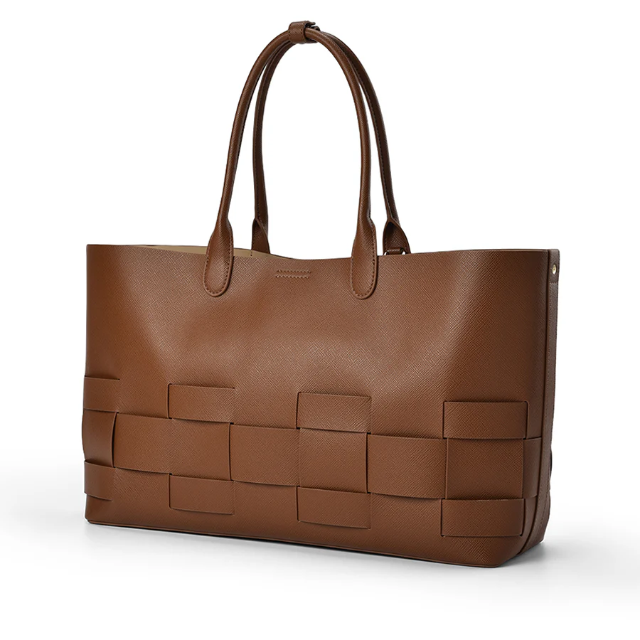 KENSINGTON TOTE - TAN SAFFIANO - Image 2