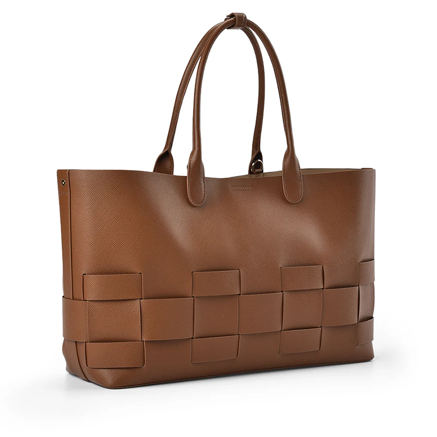 KENSINGTON TOTE - TAN SAFFIANO - Image 3