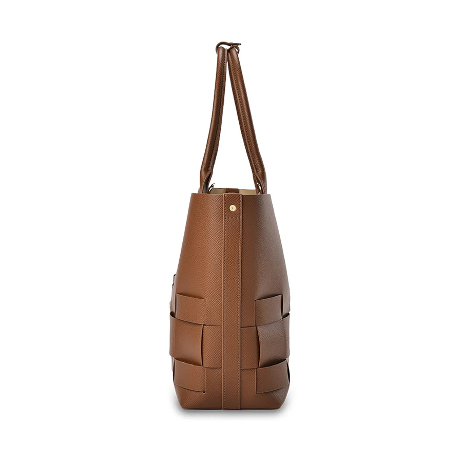 KENSINGTON TOTE - TAN SAFFIANO - Image 4