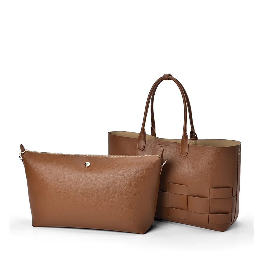 KENSINGTON TOTE - TAN SAFFIANO - Image 6
