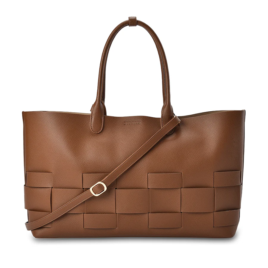 KENSINGTON TOTE - TAN SAFFIANO - Image 8