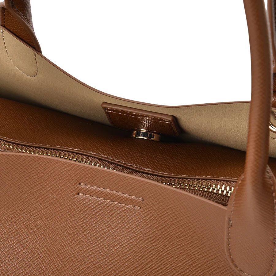 KENSINGTON TOTE - TAN SAFFIANO - Image 9