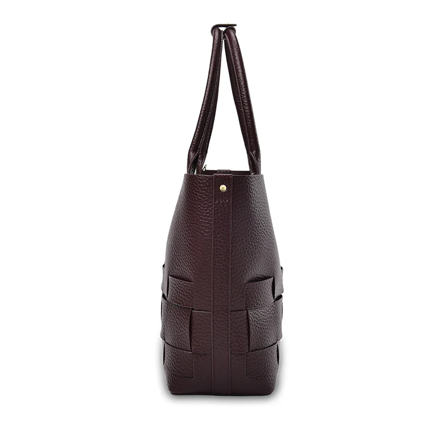 KENSINGTON TOTE - WINE - Image 4