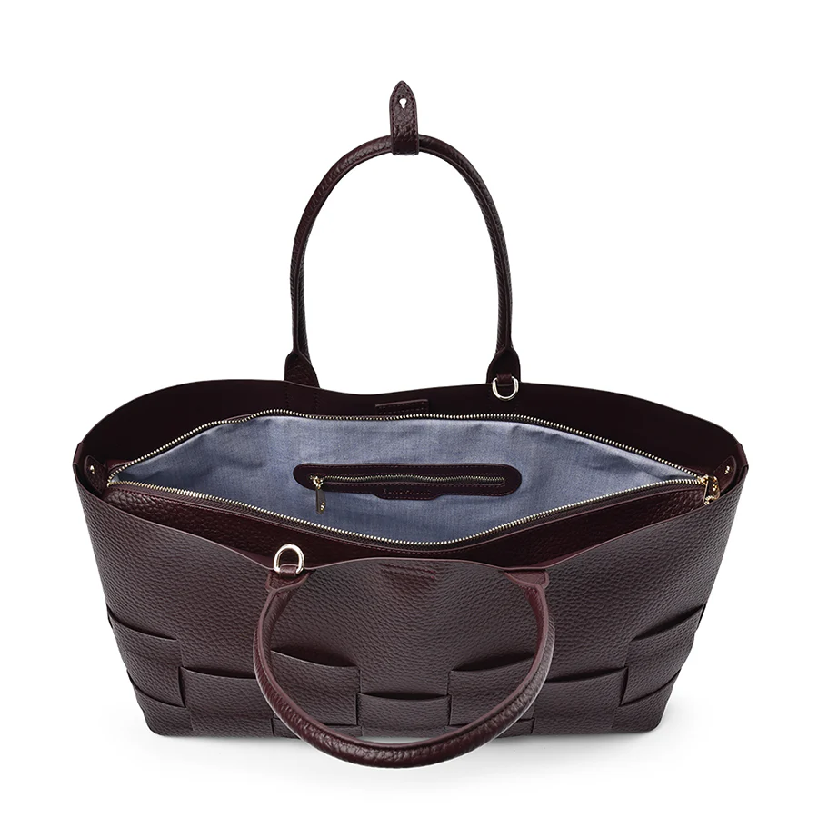 KENSINGTON TOTE - WINE - Image 5