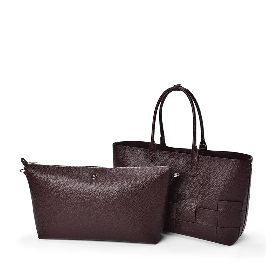 KENSINGTON TOTE - WINE - Image 6