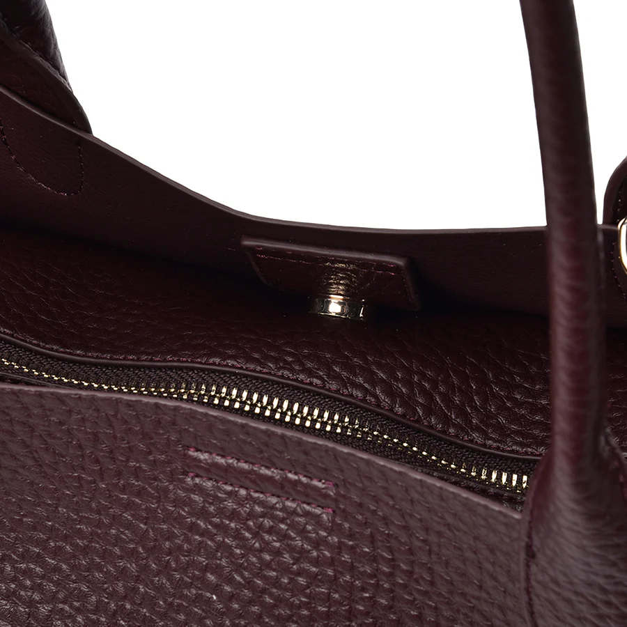 KENSINGTON TOTE - WINE - Image 9