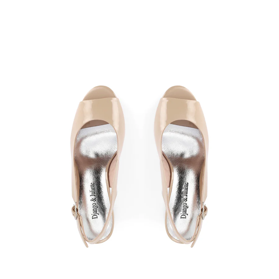 KIANNA - CAFE PATENT LEATHER - Image 5