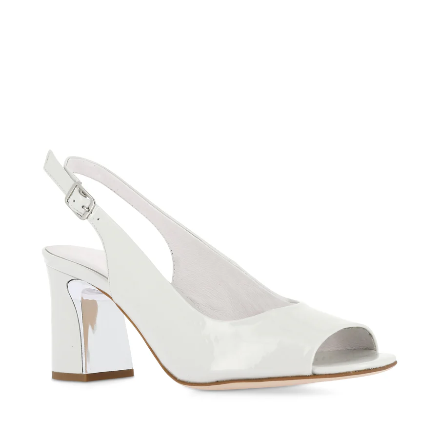 KIANNA - OFF WHITE PATENT LEATHER - Image 3