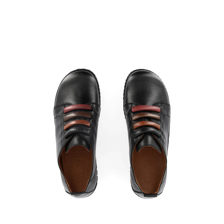 KINSLEY - BLACK MULTI LEATHER - Image 5