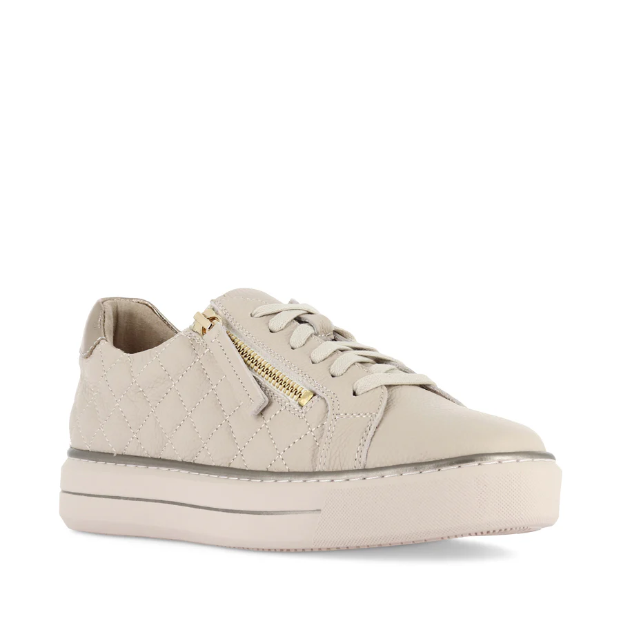 KOZIE W - NOUGAT-CHAMPAGNE TUMBLE LEATHER - Image 3