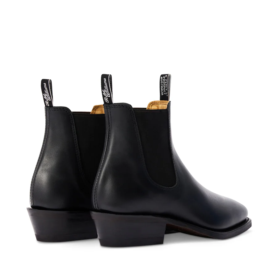 LADY YEARLING BOOT D - BLACK LEATHER - Image 3