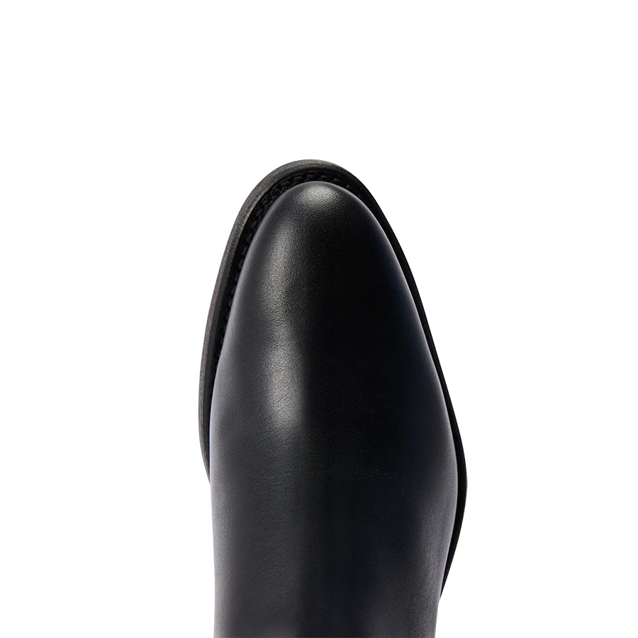 LADY YEARLING BOOT D - BLACK LEATHER - Image 5
