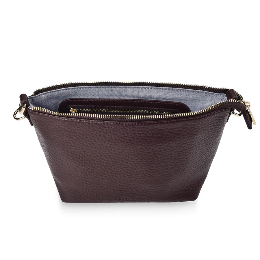 LEYTON CROSSBODY - WINE - Image 8