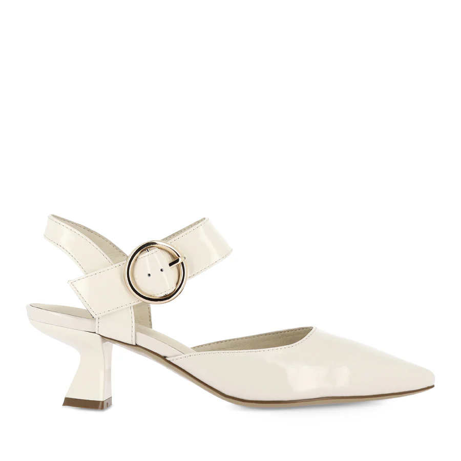 LIDES - IVORY PATENT LEATHER