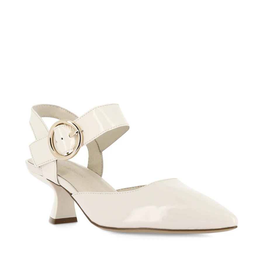 LIDES - IVORY PATENT LEATHER - Image 3