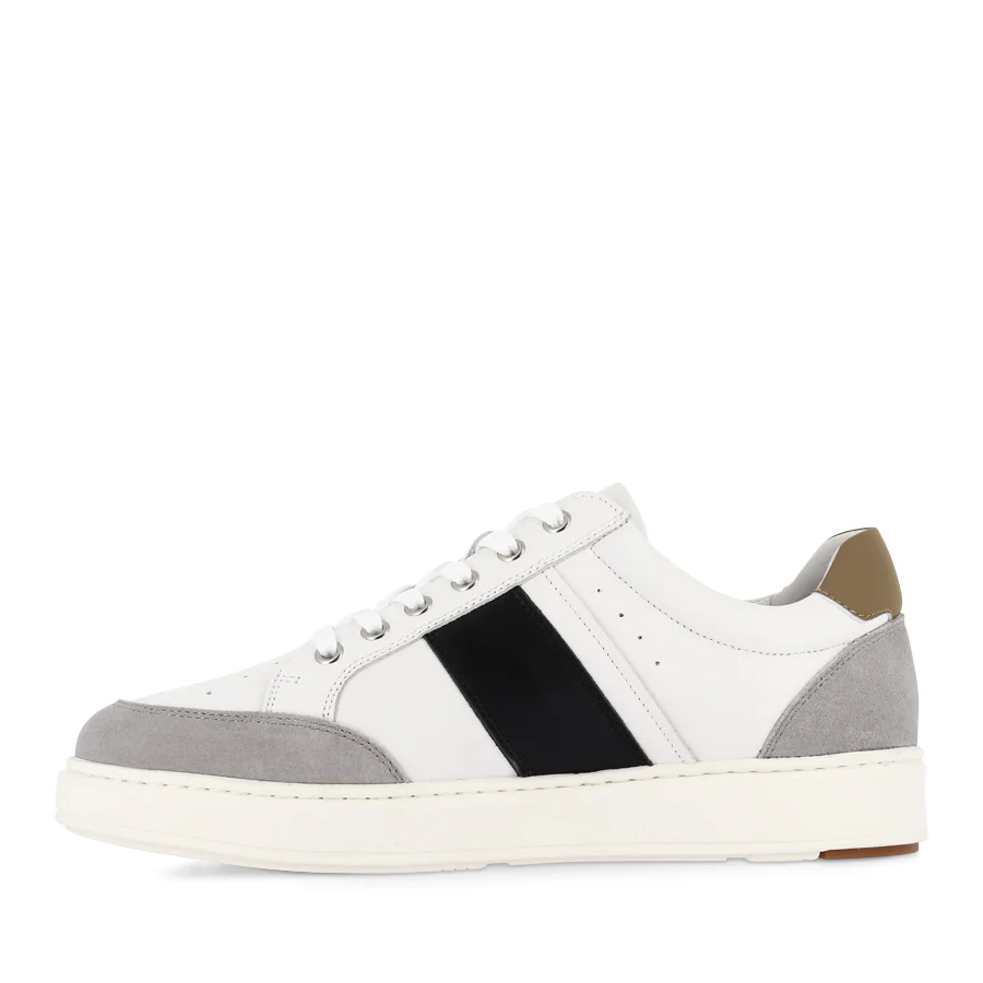 LINCOLN - WHITE/BLACK LEATHER - Image 2