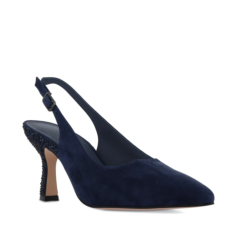 LINDSIE - NAVY SUEDE JEWELS - Image 3