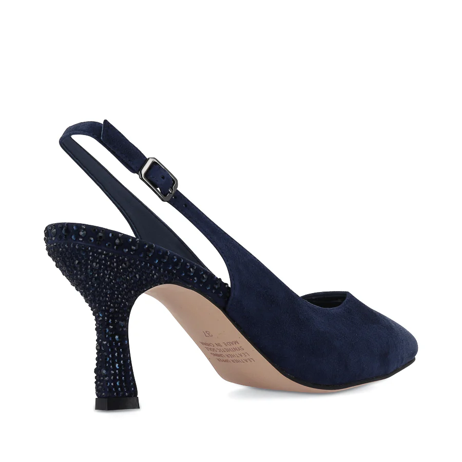 LINDSIE - NAVY SUEDE JEWELS - Image 4