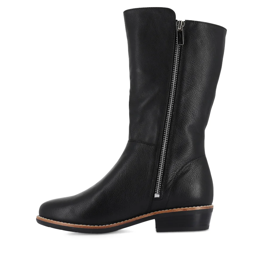 LOMAR - BLACK BLACK LEATHER - Image 2