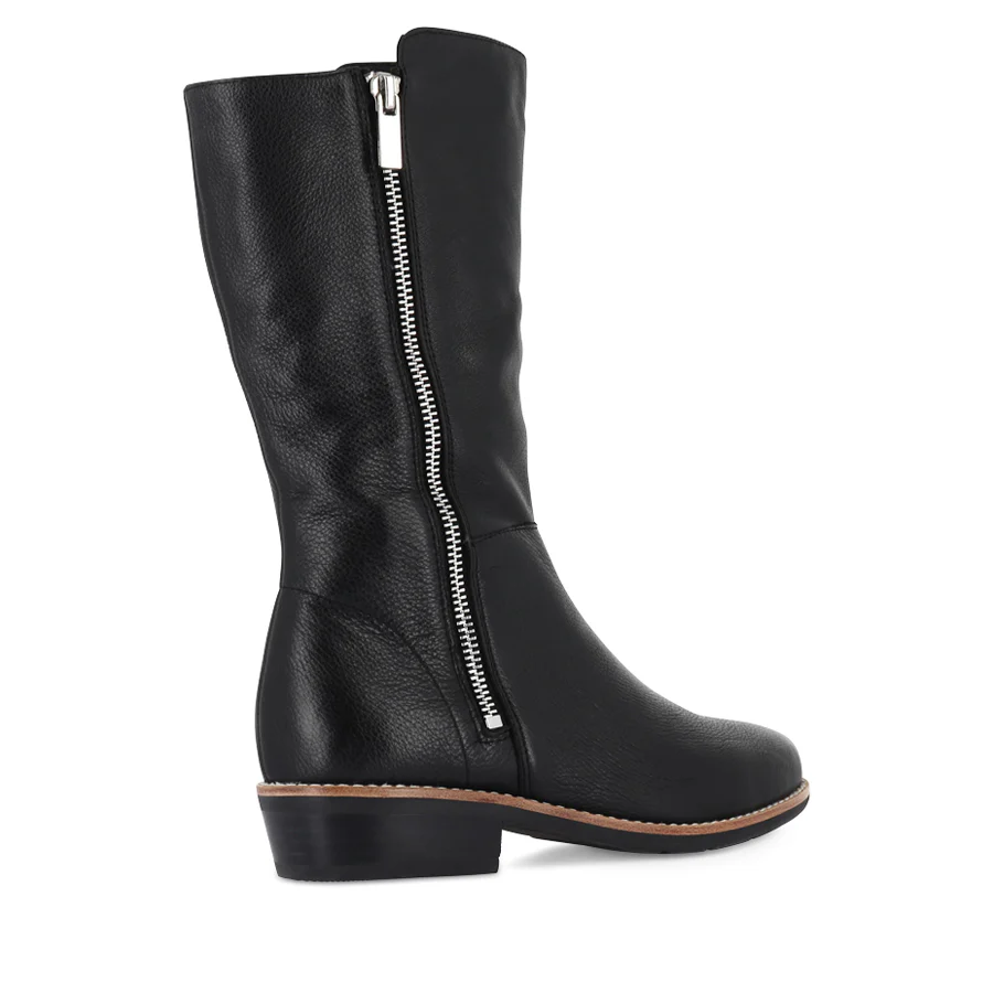 LOMAR - BLACK BLACK LEATHER - Image 4