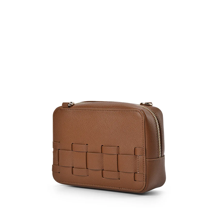 LONDON CROSSBODY - TAN SAFFIANO - Image 2