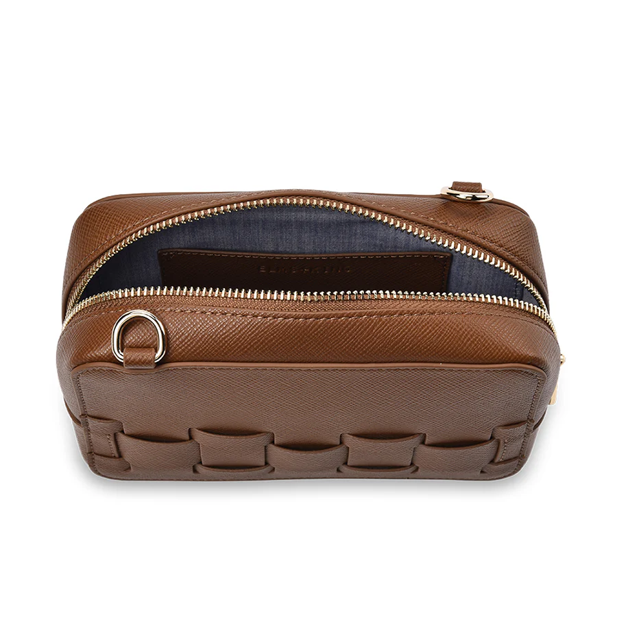 LONDON CROSSBODY - TAN SAFFIANO - Image 6