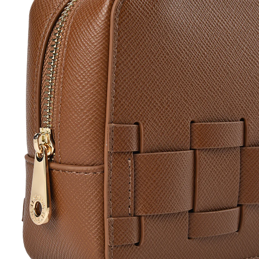 LONDON CROSSBODY - TAN SAFFIANO - Image 7