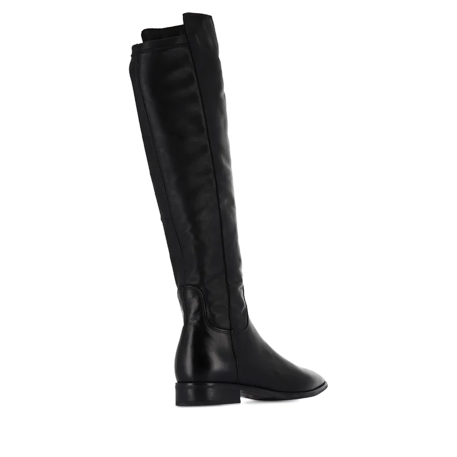 LORINA - BLACK LEATHER STRETCH - Image 4