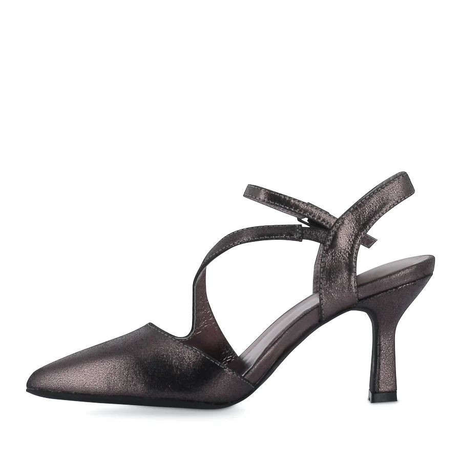 LUKKA - GUNMETAL GLO LEATHER - Image 2