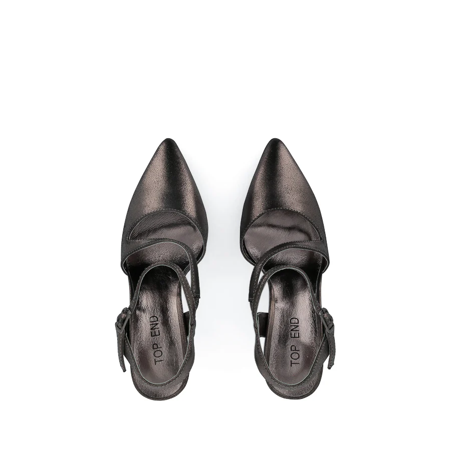 LUKKA - GUNMETAL GLO LEATHER - Image 5