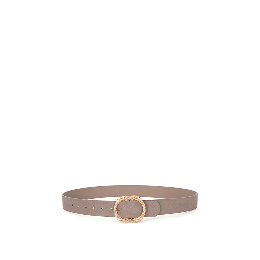 MADDIE BELT - FAWN SUEDE - Image 2