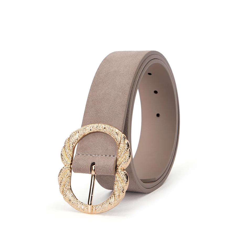 MADDIE BELT - FAWN SUEDE - Image 5