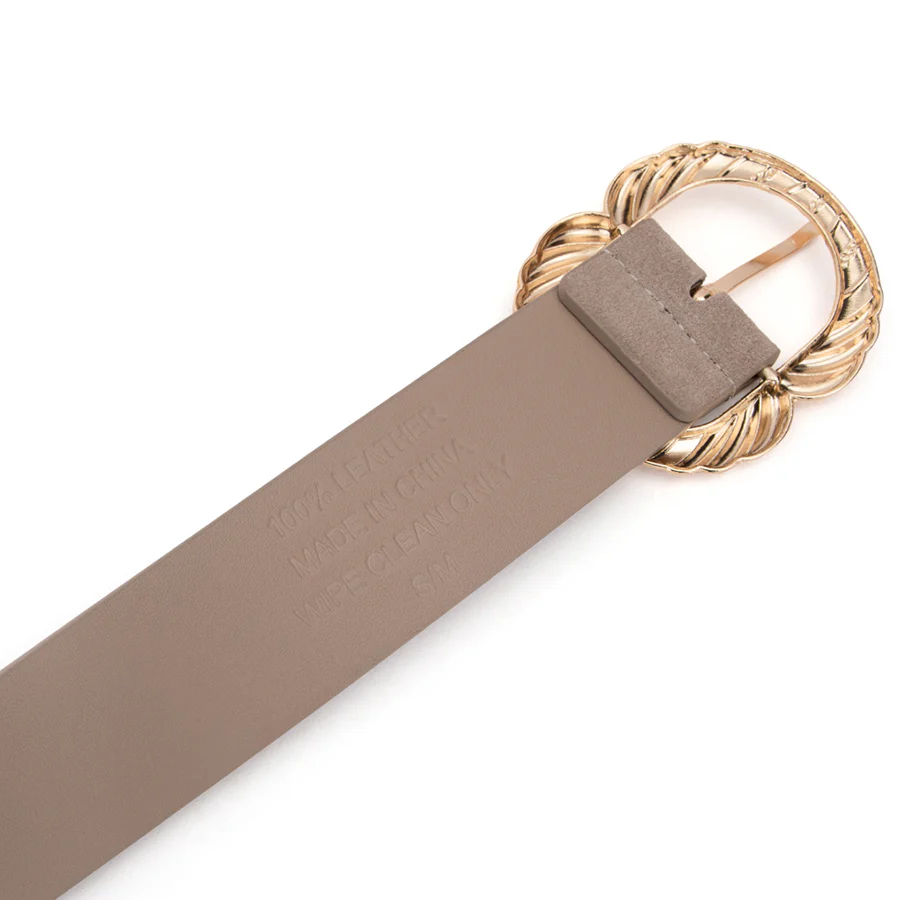 MADDIE BELT - FAWN SUEDE - Image 7