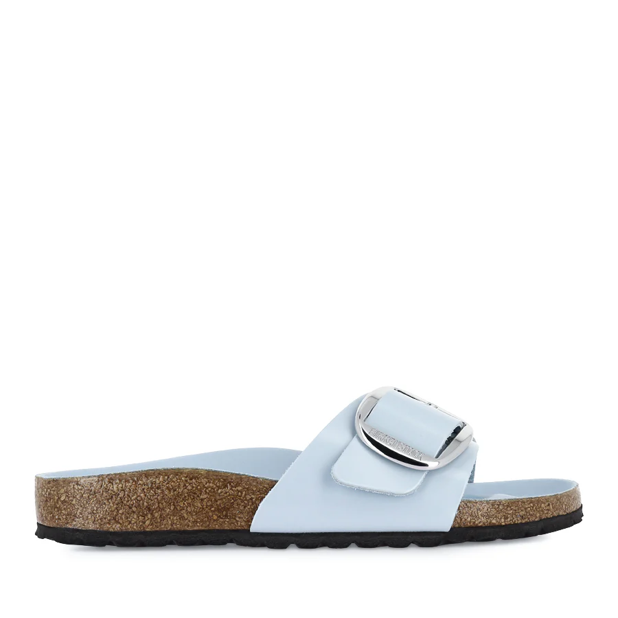 MADRID BIG BUCKLE NARROW SEASONAL - HIGH SHINE BABY BLUE