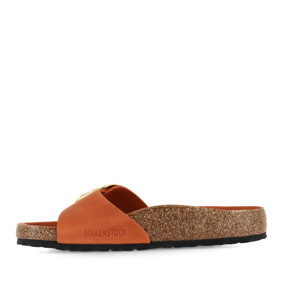 MADRID BIG BUCKLE - BURNT ORANGE LEATHER - Image 2