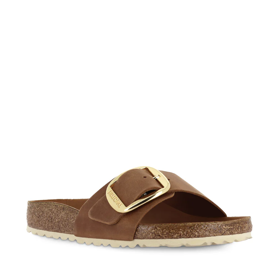 MADRID BIG BUCKLE - COGNAC OILED LEATHER - Image 3