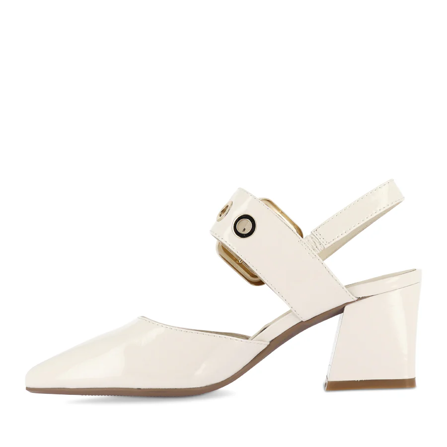 MAGALY - IVORY PATENT LEATHER - Image 2
