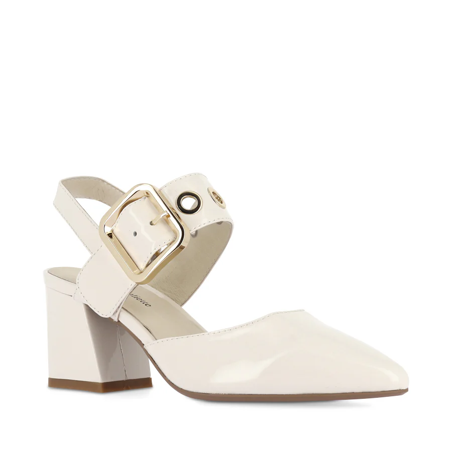 MAGALY - IVORY PATENT LEATHER - Image 3