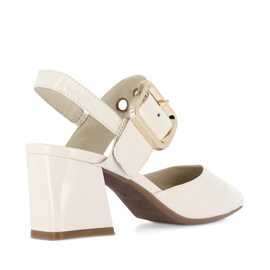MAGALY - IVORY PATENT LEATHER - Image 4