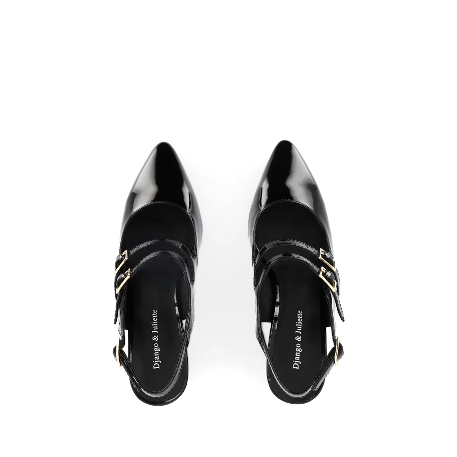 MAISHA - BLACK PATENT LEATHER - Image 5