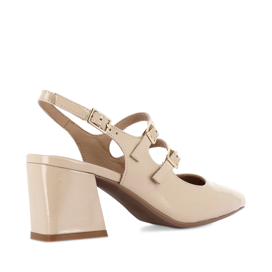 MAISHA - CAFE PATENT LEATHER - Image 4