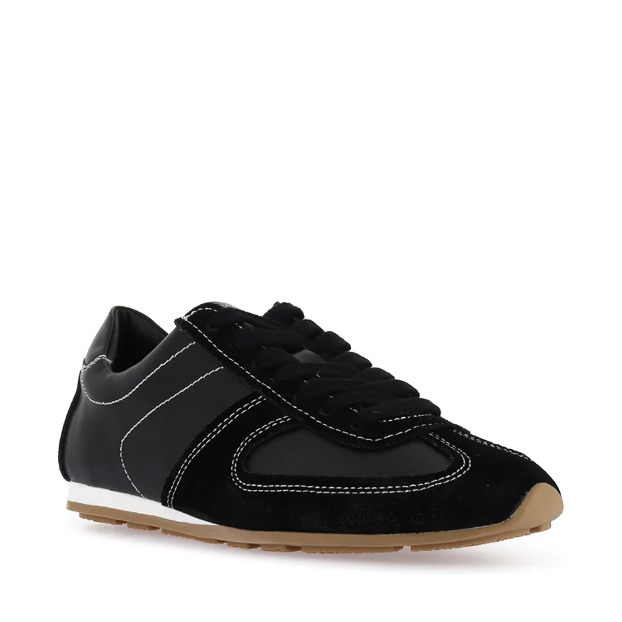 MAISIE - BLACK LEATHER/SUEDE - Image 3
